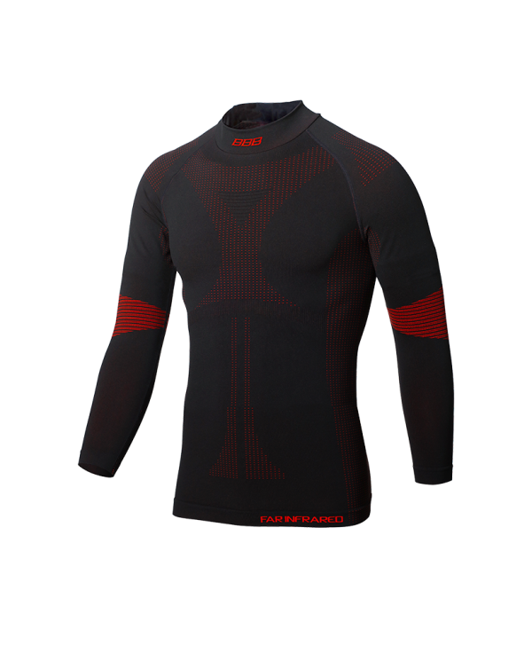 BBB BUW-20 Firlayer Hosszú Ujjú Kerékpáros Aláöltözet - fekete